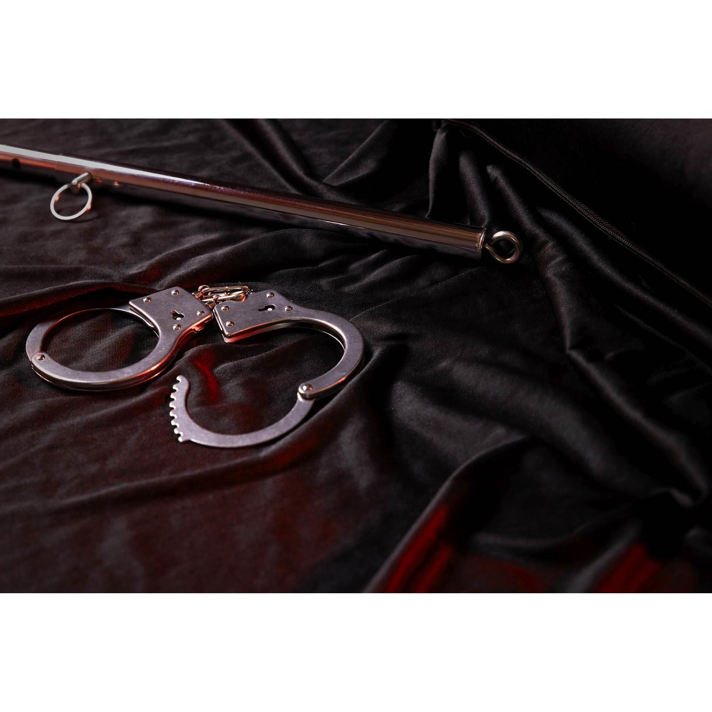 9-Metal Hand Cuffs - Silver-9