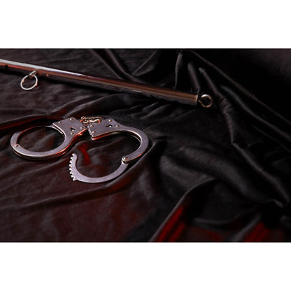 9-Metal Hand Cuffs - Silver-9