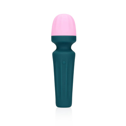 10-Mini wibrator wand Loveline silikonowy 7 funkcji-10