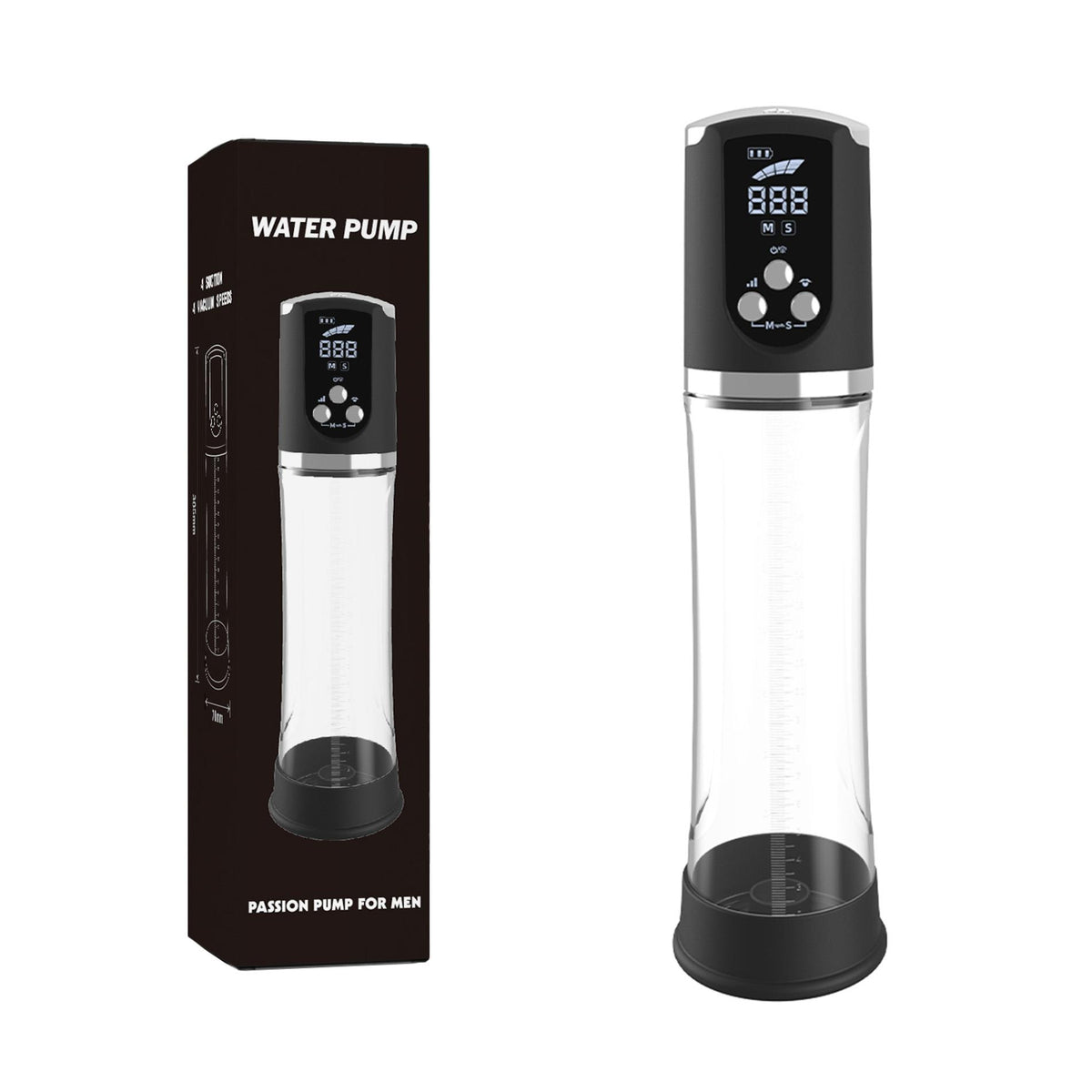 9-Elektryczna pompka wodna PASSION PUMP wodoodporna LCD-9