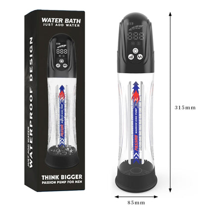 10-Pompka wodna elektryczna LCD USB 4 prędkości B Series Power 21 cm-10