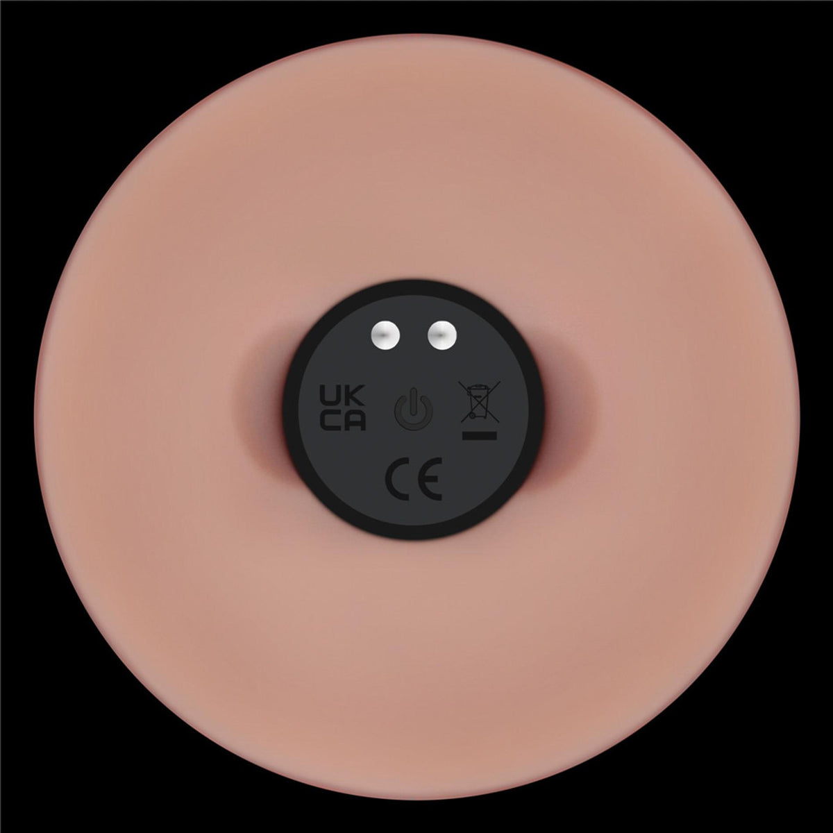 10-9" Vibrating Sliding Skin Pro II Dual Layer Silicone Dong-10