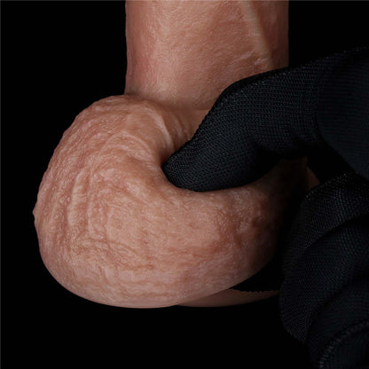 10-7'' Dual Layered Silicone Cock-10