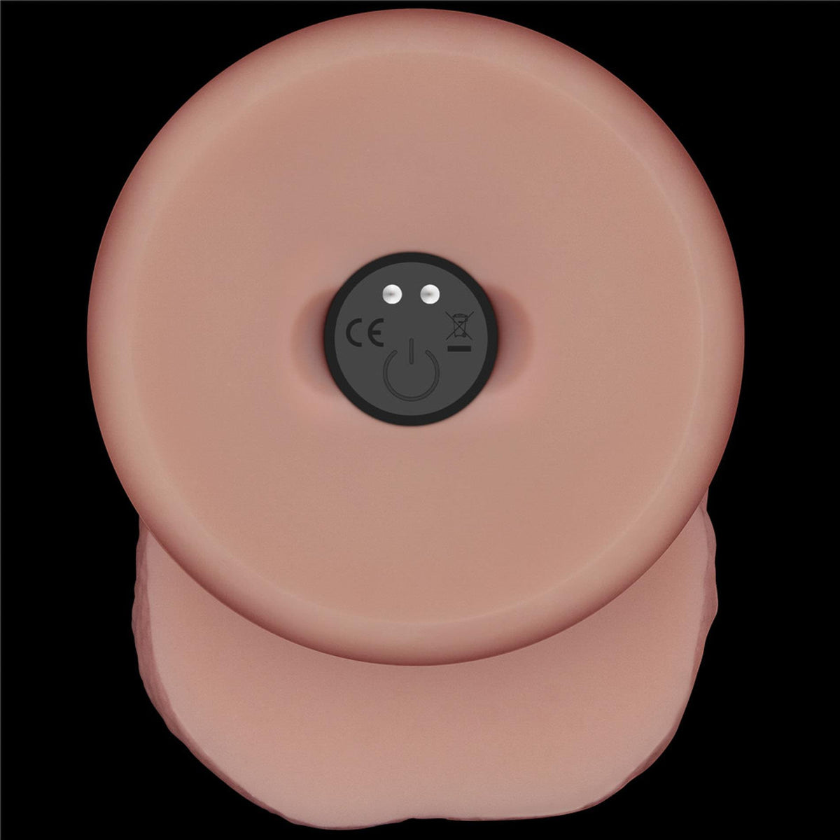10-8.5" Vibrating Sliding Skin Pro II Dual Layer Silicone Dong-10