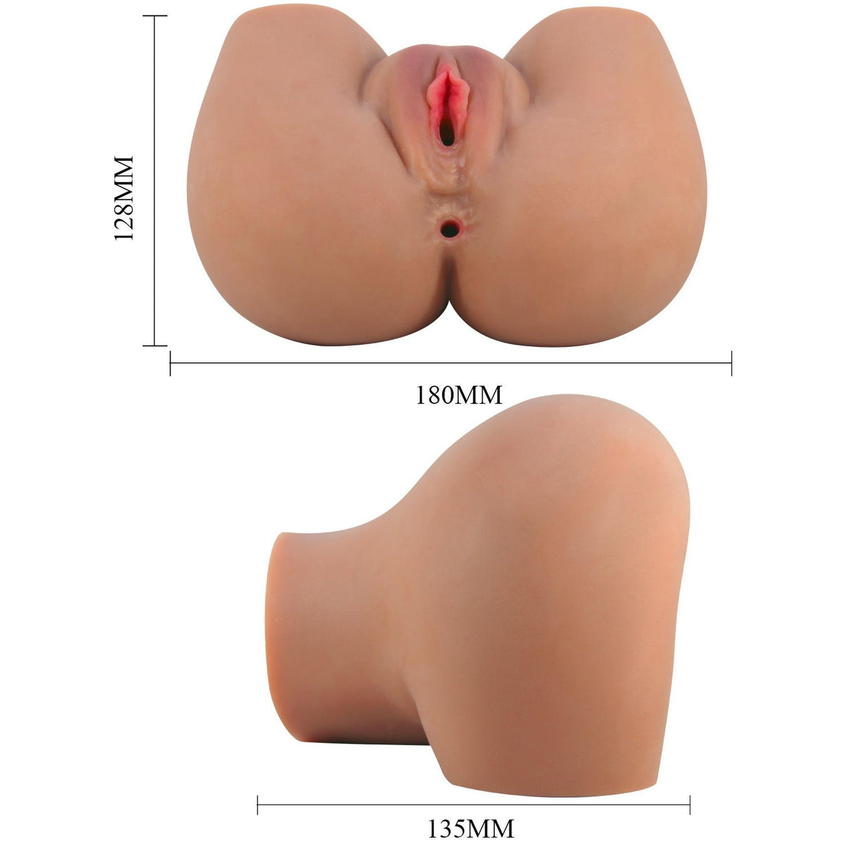 13-MILA, Double-entry masturbator's realistic vagina or anus-13