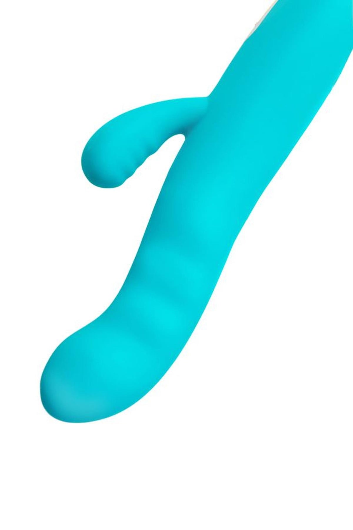10-Wibrator króliczek rotacyjny JOS MERRY SWI niebieski silikonowy 20.7 cm USB-10