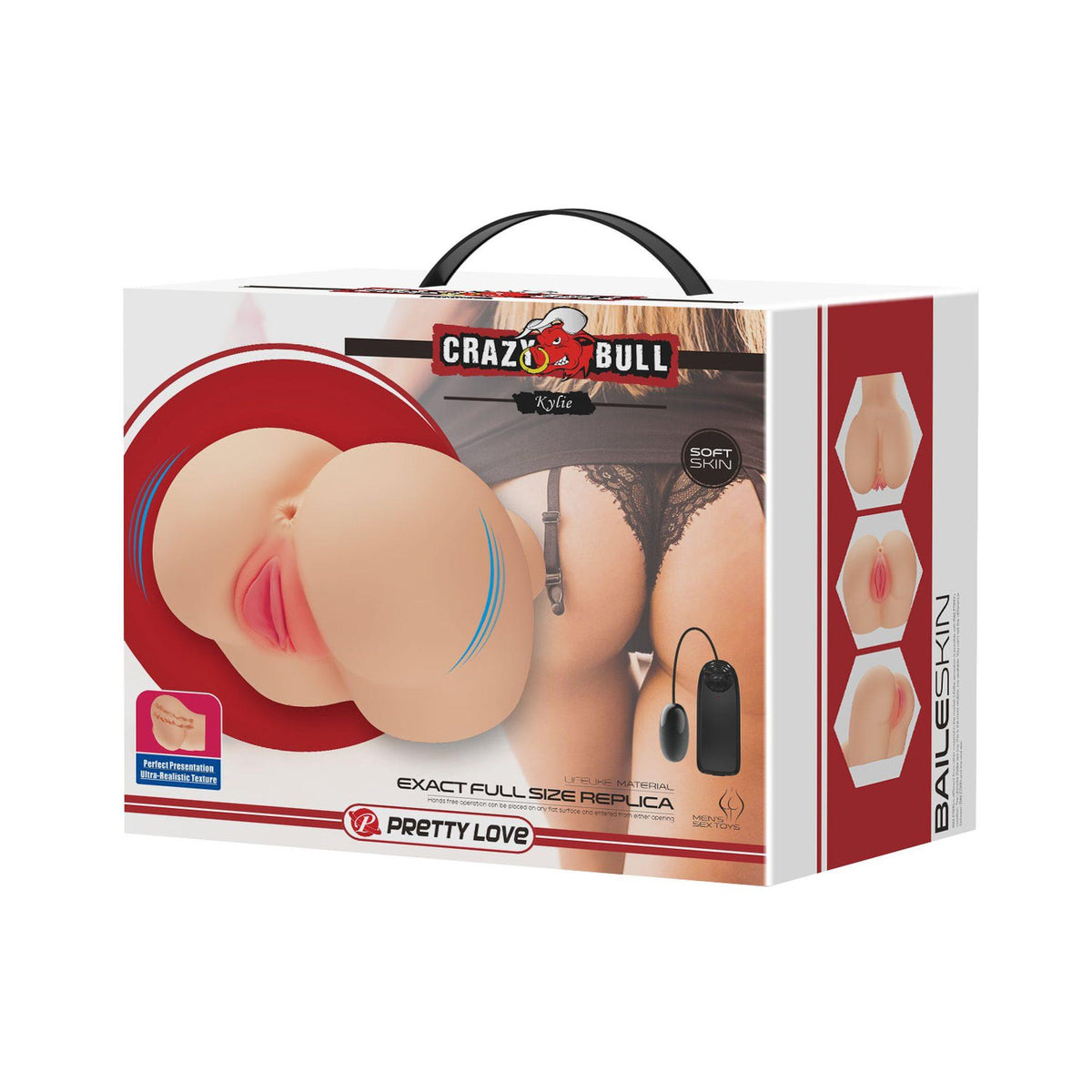 10-CRAZY BULL - Kylie, Vibration Double holes  TPR ABS-10