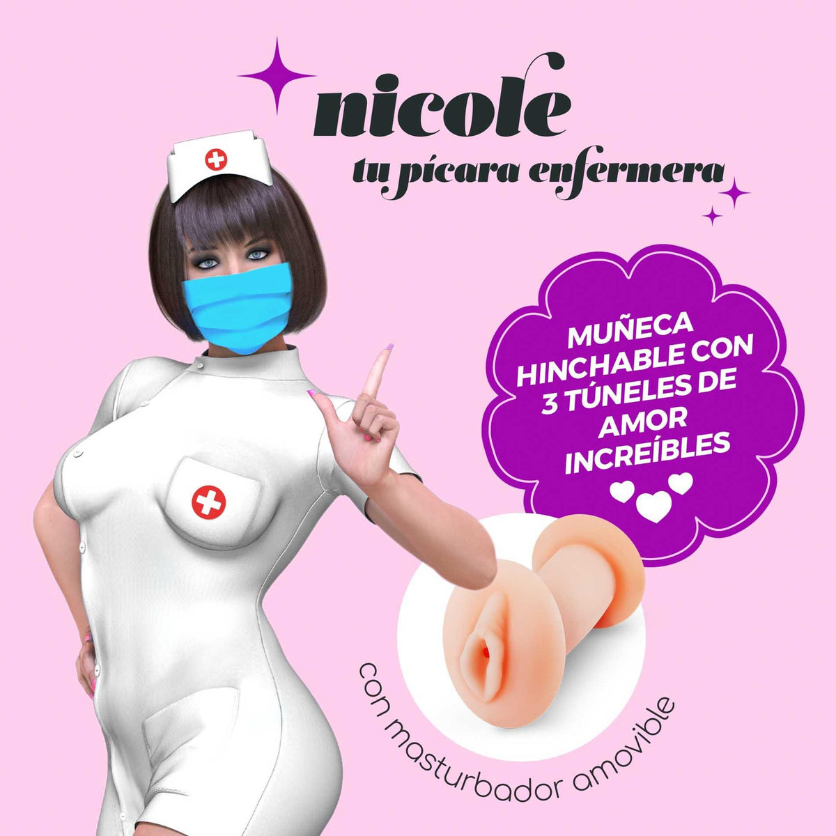10-Lalka dmuchana Crushious Nicole pielęgniarka 155 cm z masturbatorem-10