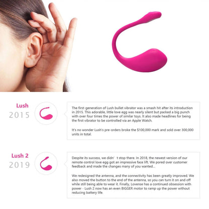 15-Wibrator Lovense Lush 2 sterowany aplikacją Bluetooth USB-15