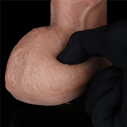 13-9'' Dual Layered Silicone Cock-13