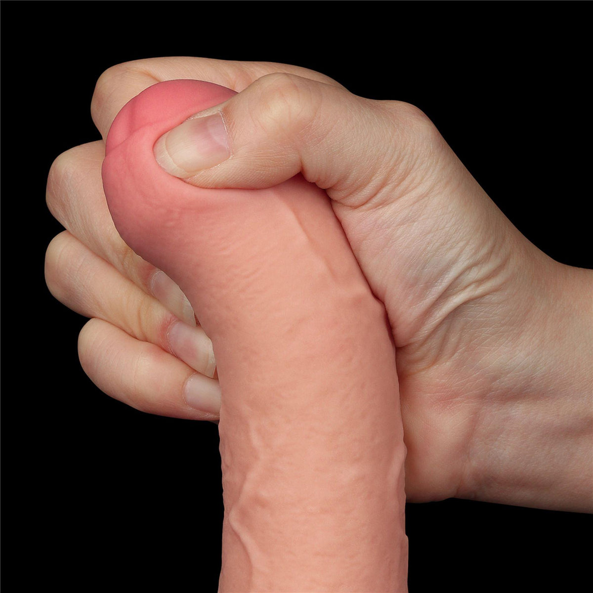 10-8'' Sliding Skin Dual Layer Dong Flesh-10