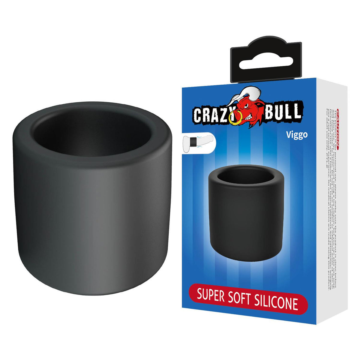 12-Zestaw pierścieni erekcyjnych Crazy Bull silikonowych elastycznych-12