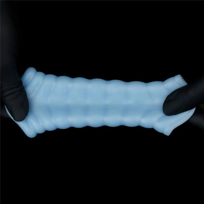 15-Vibrating Wave Knights Ring (Blue)-15