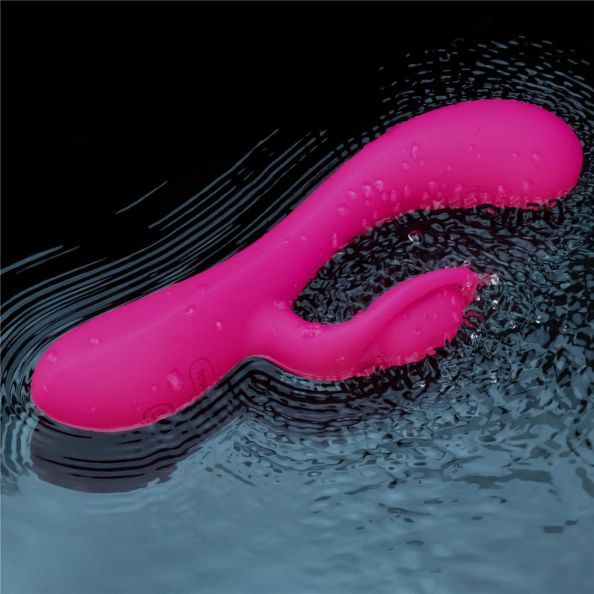 13-Wibrator króliczek silikonowy Lovetoy LAllure Swirl USB 20 cm-13