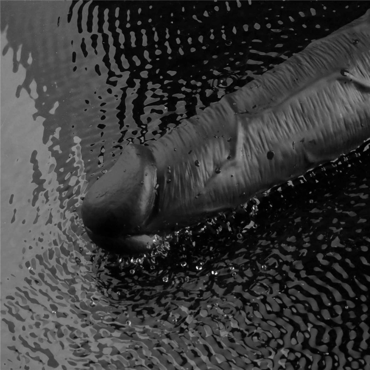 11-Dildo wibrujące realistyczne Lovetoy TPE czarne 27cm ładowane-11