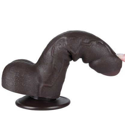 11-7'' Sliding Skin Dual Layer Dong Black-11