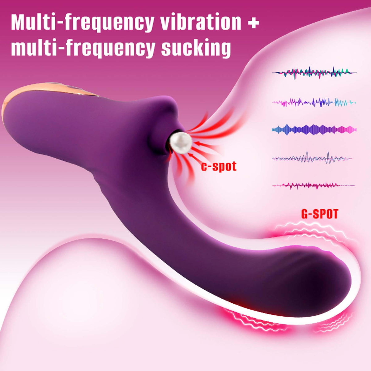 11-Suking G Spot Vibrator Red-11