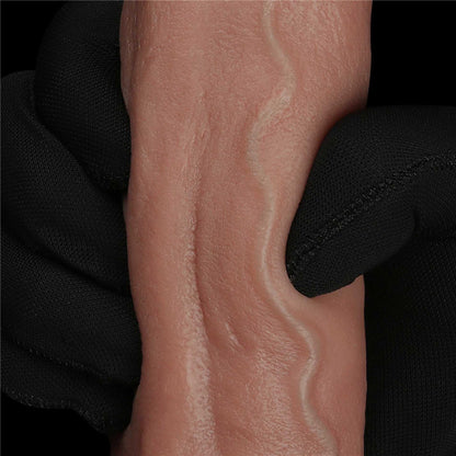 16-9'' Dual Layered Silicone Cock-16
