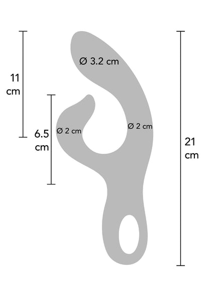 13-Wibrator XOCOON Endless Orgasm fuksja USB 21 cm-13