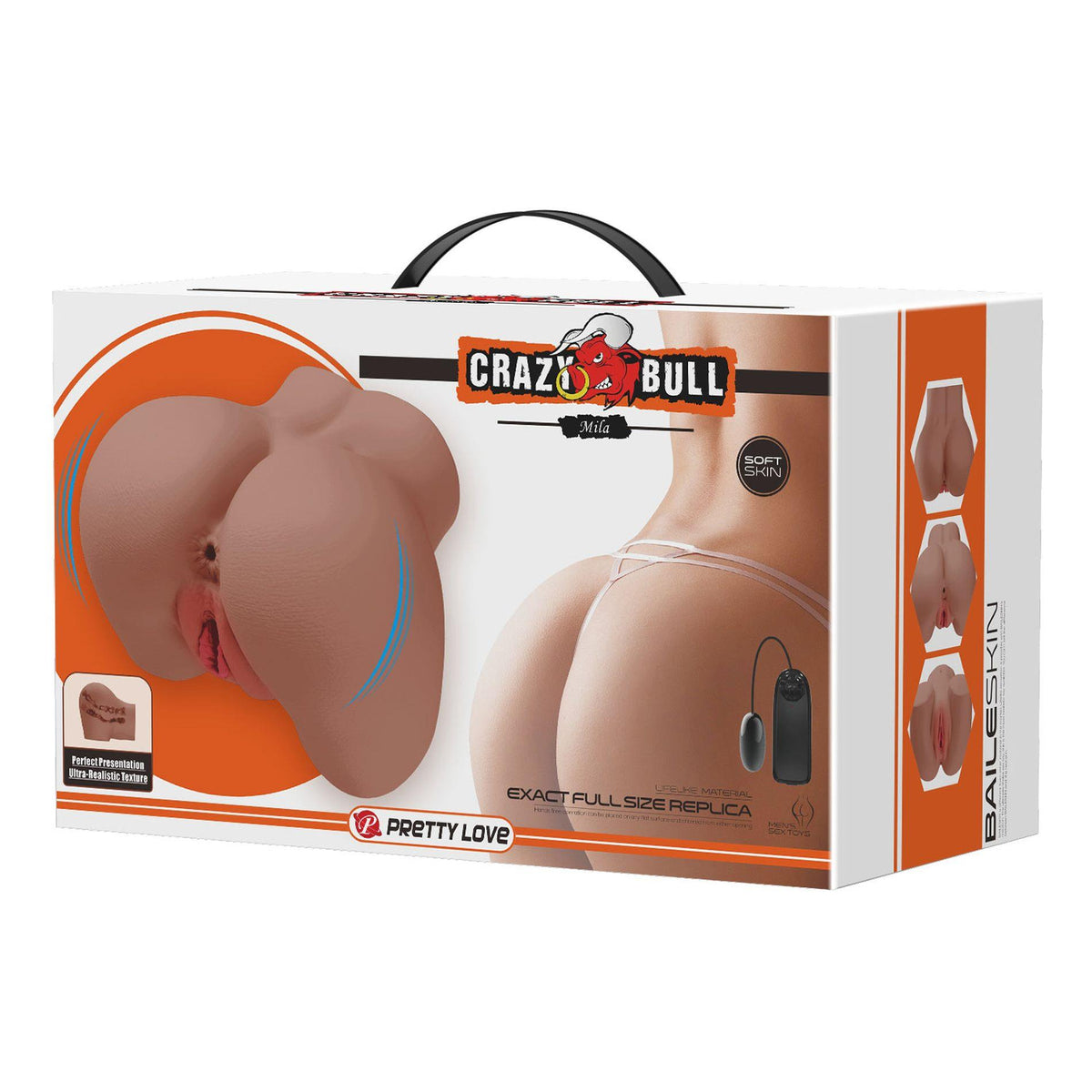12-MILA, Double-entry masturbator's realistic vagina or anus-12