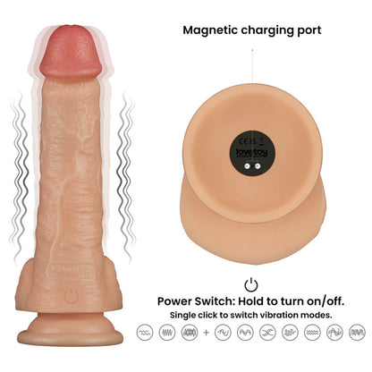 12-8'' Vibrating Power Basics Cock-12