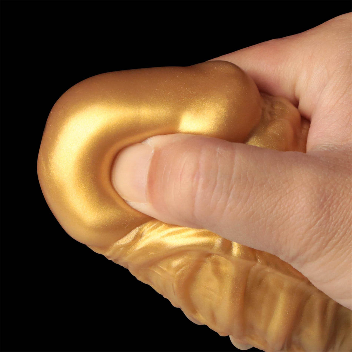 12-8'' Dual Density Silicone Inflatable Dildo-12