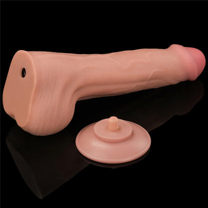 12-11.5'' King Sized Sliding Skin Dual Layer Dong-12