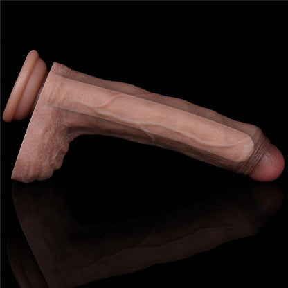 12-8.5'' Dual Layered Silicone Cock-12