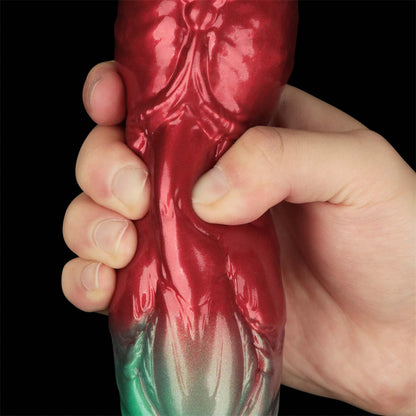 12-10'' Dual Density Silicone Inflatable Dildo-12
