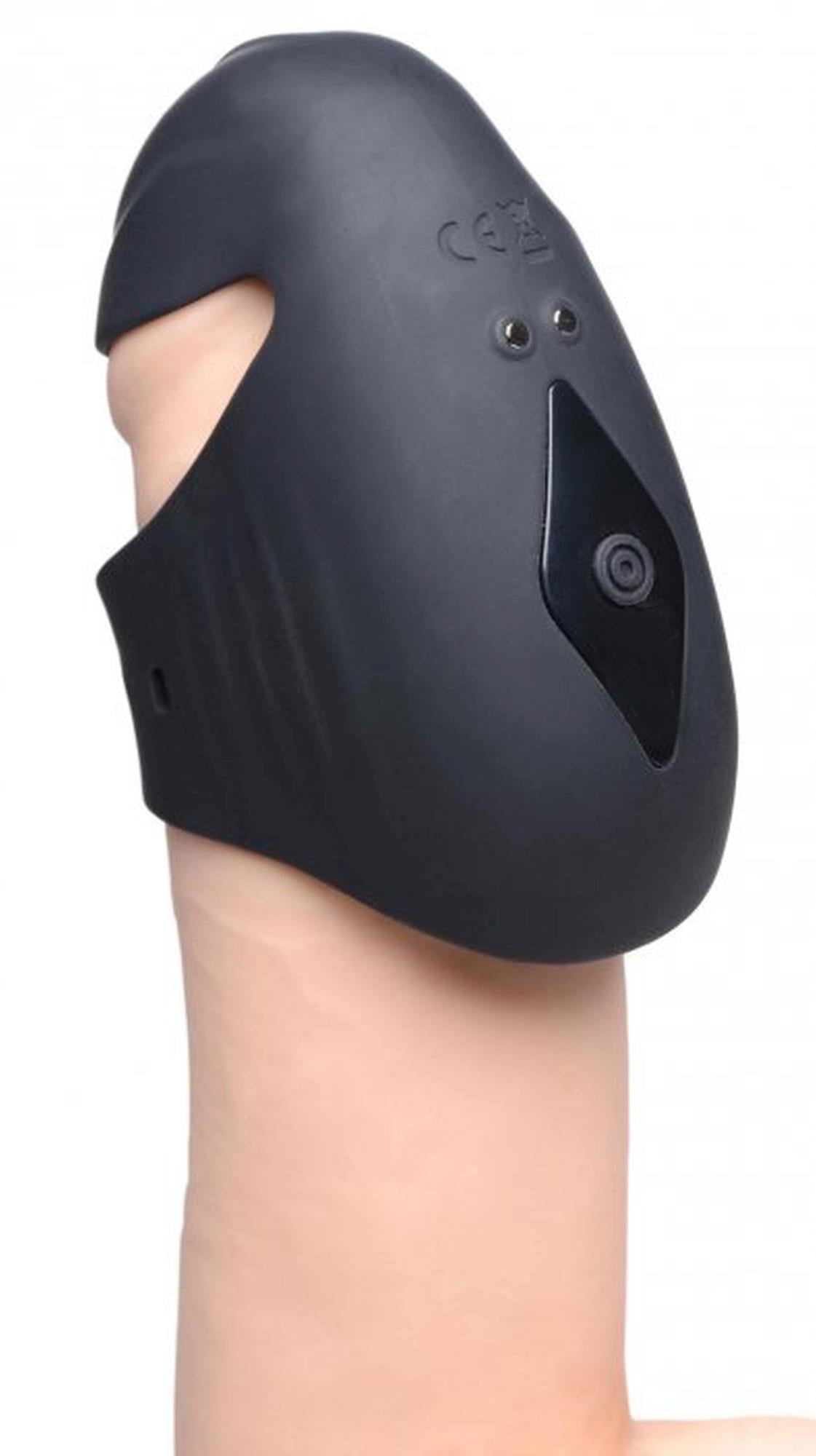 20-Silikonowy regulowany wibrator na penisa noszony B Series Cute USB-20