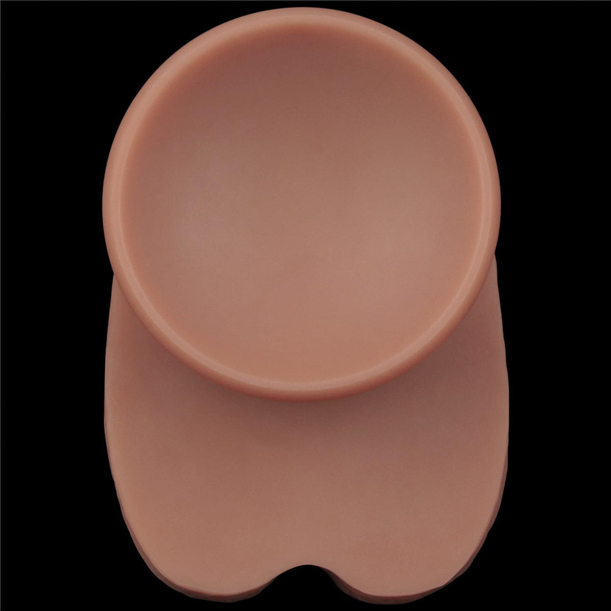 12-16'' Dual Layered Bendable Silicone Cock XXL(Flesh)-12