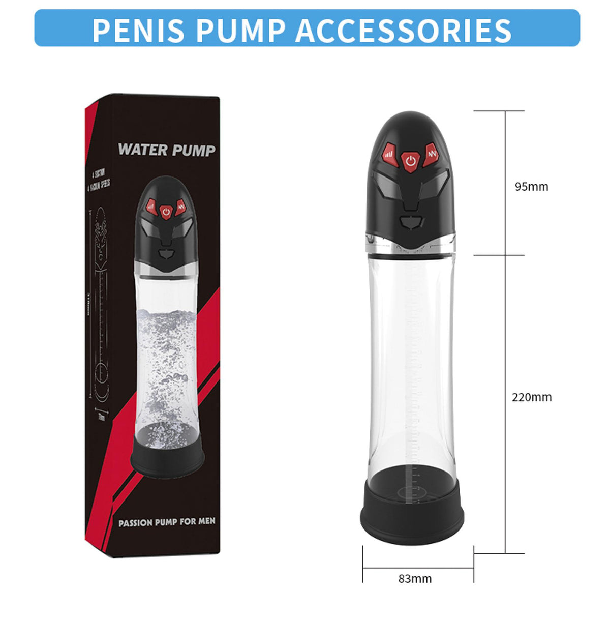 12-Pompka automatyczna Passion Pump wodoodporna 21 cm-12