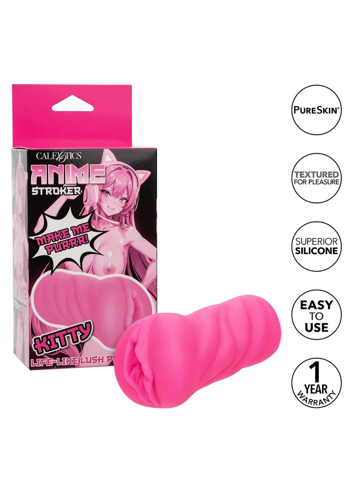 12-Masturbator Stroker Kitty Calexotics różowy-12