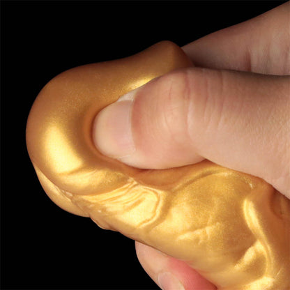 18-7.5'' Dual Density Silicone Inflatable Dildo-18