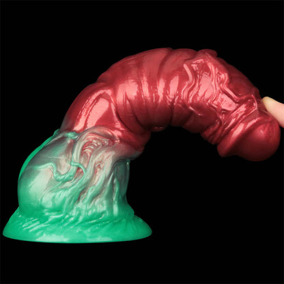 13-7.5'' Dual Density Silicone Inflatable Dildo-13