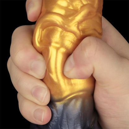 13-7.5'' Dual Density Silicone Inflatable Dildo-13