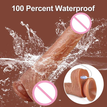16-Wibrator realistyczny Lovesecret Premium z aplikacją 21.5 cm-16