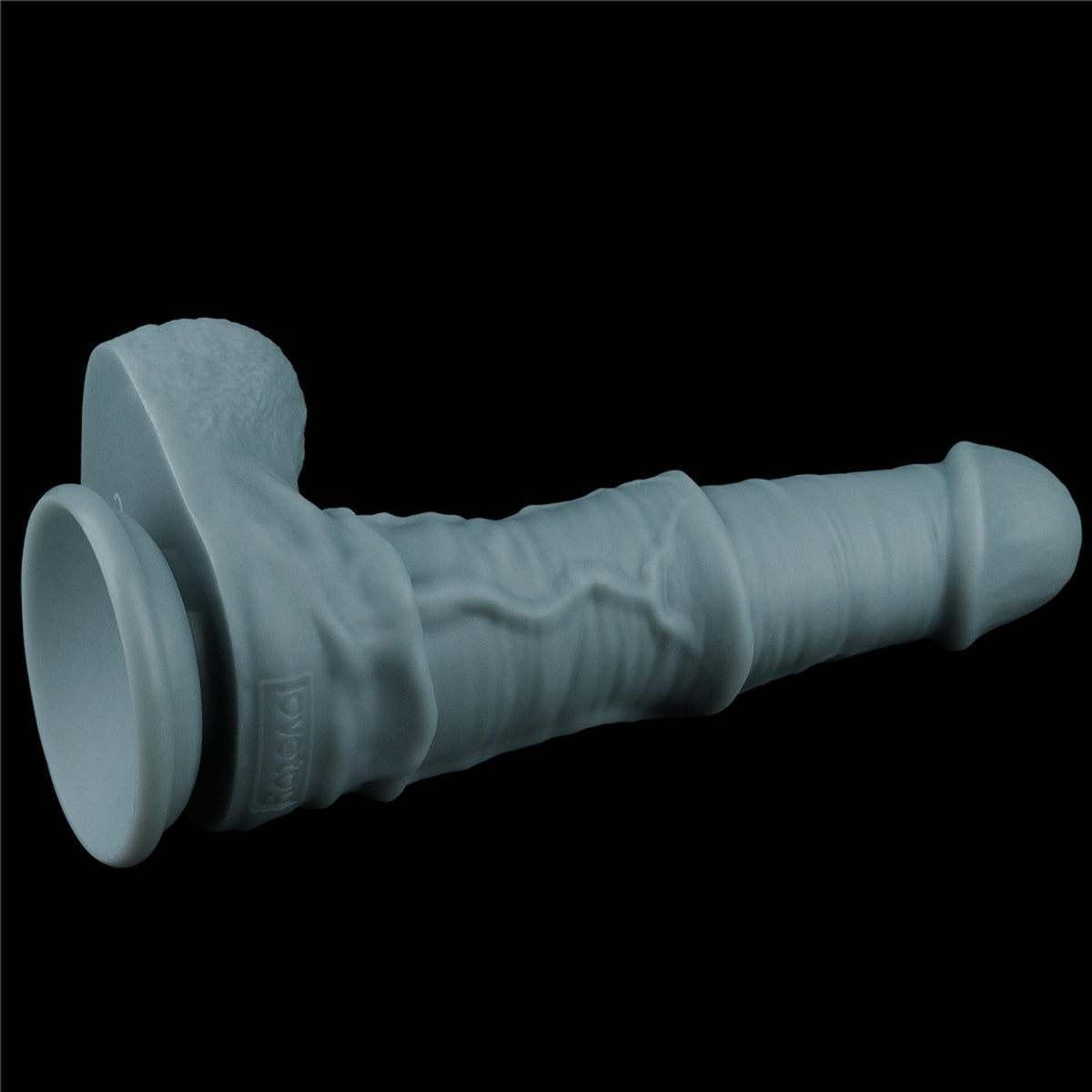 16-11'' Rechargeable Thrusting and Vibrating Silicone Dildo with Remote-16