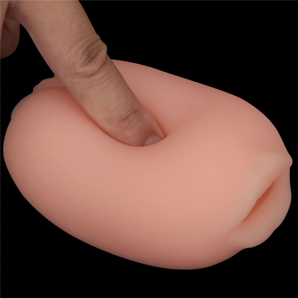 15-Masturbator dwustronny Lovetoy usta i pochwa z wibracjami-15