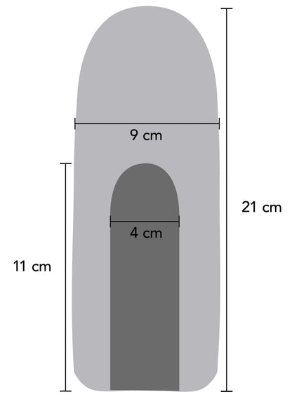 18-Masturbator z obrotowymi kulkami Hidden Desire Fusion X 21 cm-18