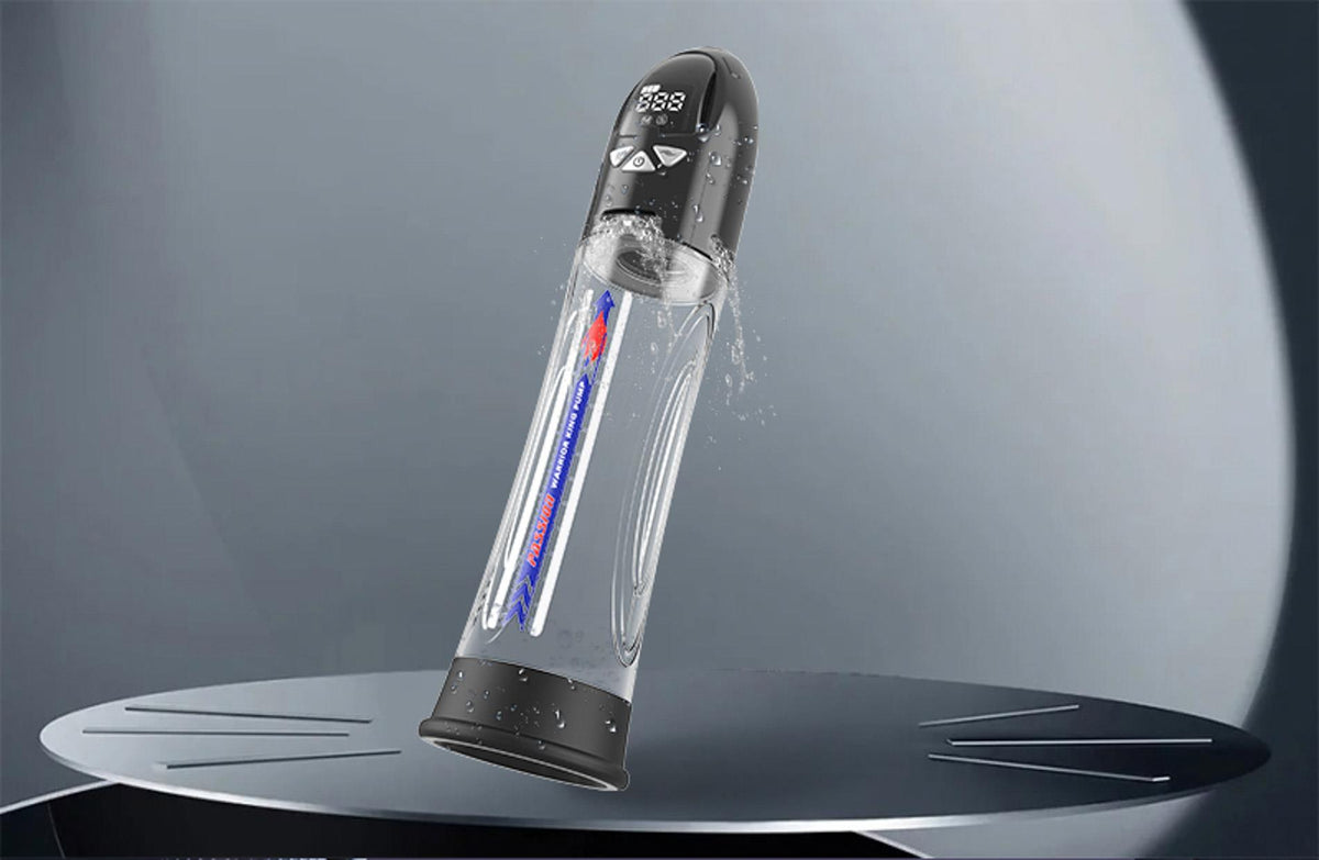 18-Pompka automatyczna Passion Pump wodoodporna LCD ładowalna 21 cm-18
