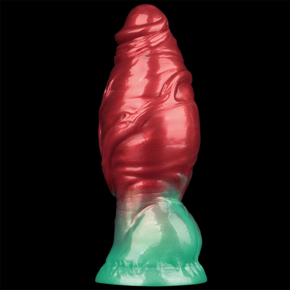 19-7.5'' Dual Density Silicone Inflatable Dildo-19