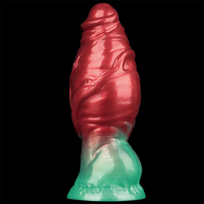 19-7.5'' Dual Density Silicone Inflatable Dildo-19
