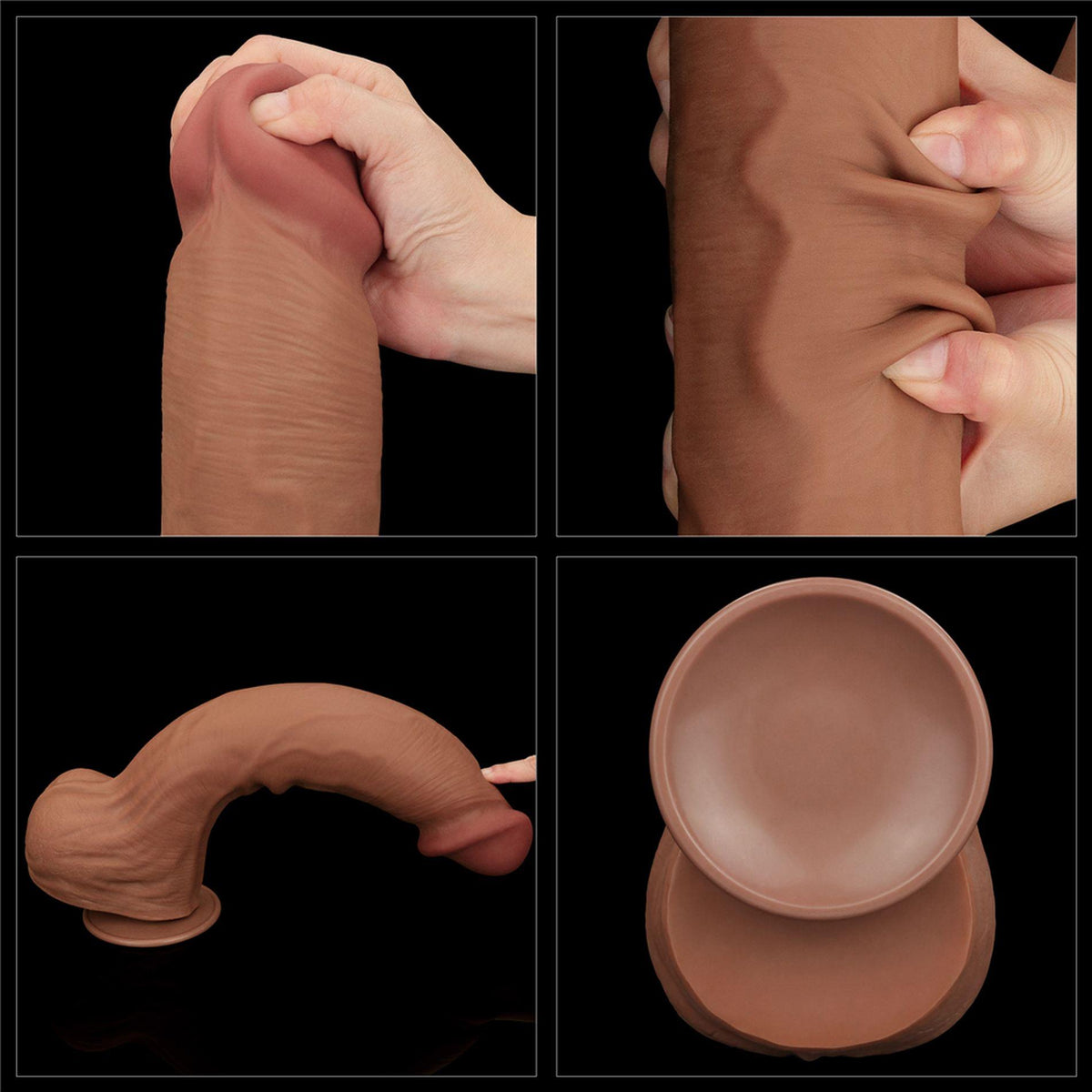 17-14'' King Sized Sliding Skin Dual Layer Dong Brown-17