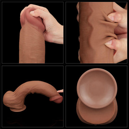 17-14'' King Sized Sliding Skin Dual Layer Dong Brown-17