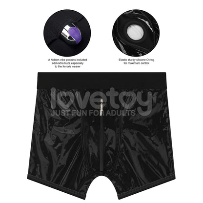 18-Szorty do strap on Chic Lovetoy czarne talia 81 89 cm-18