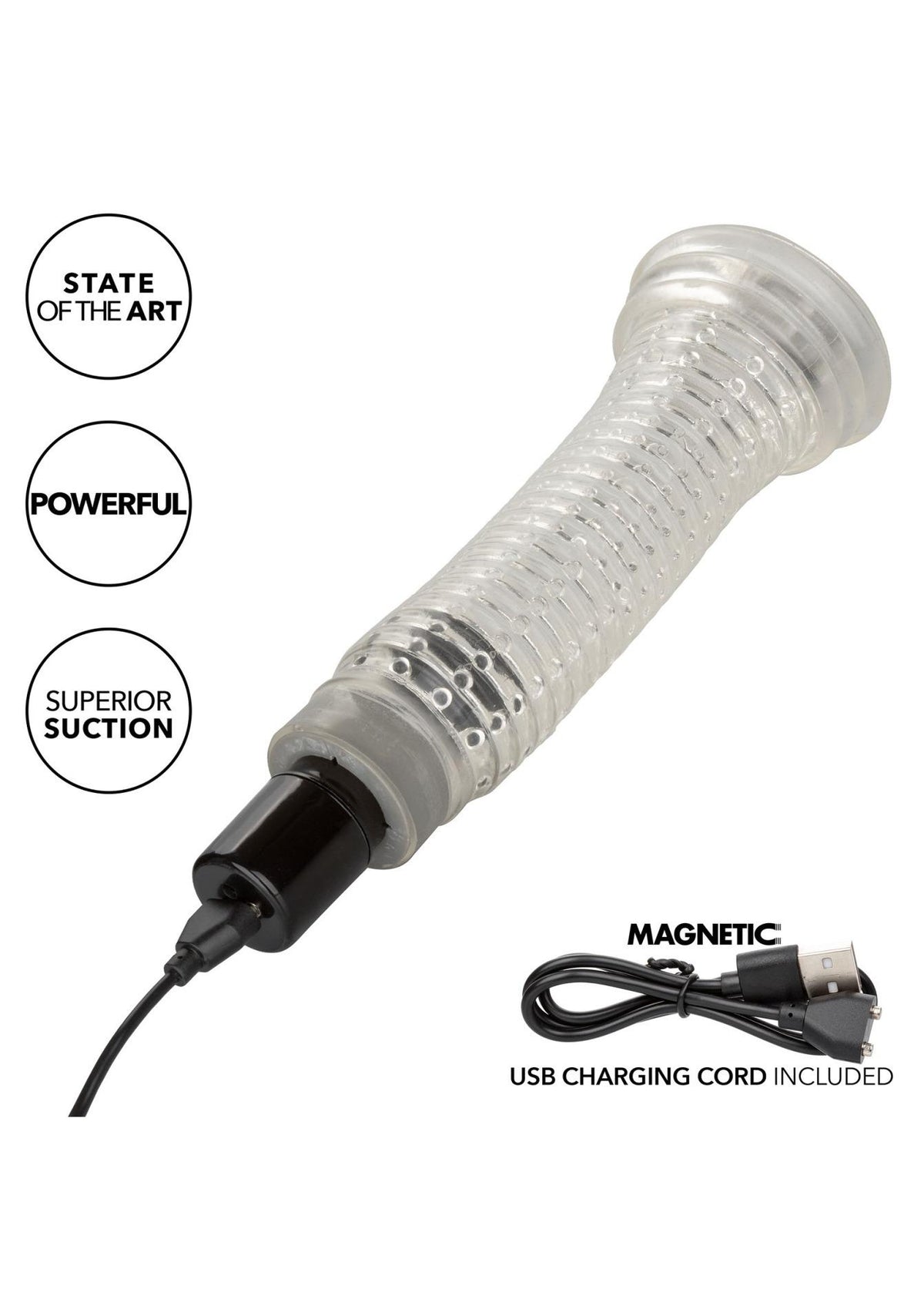 18-Pompka wibracyjna Calexotics Air Pump czarny USB-18