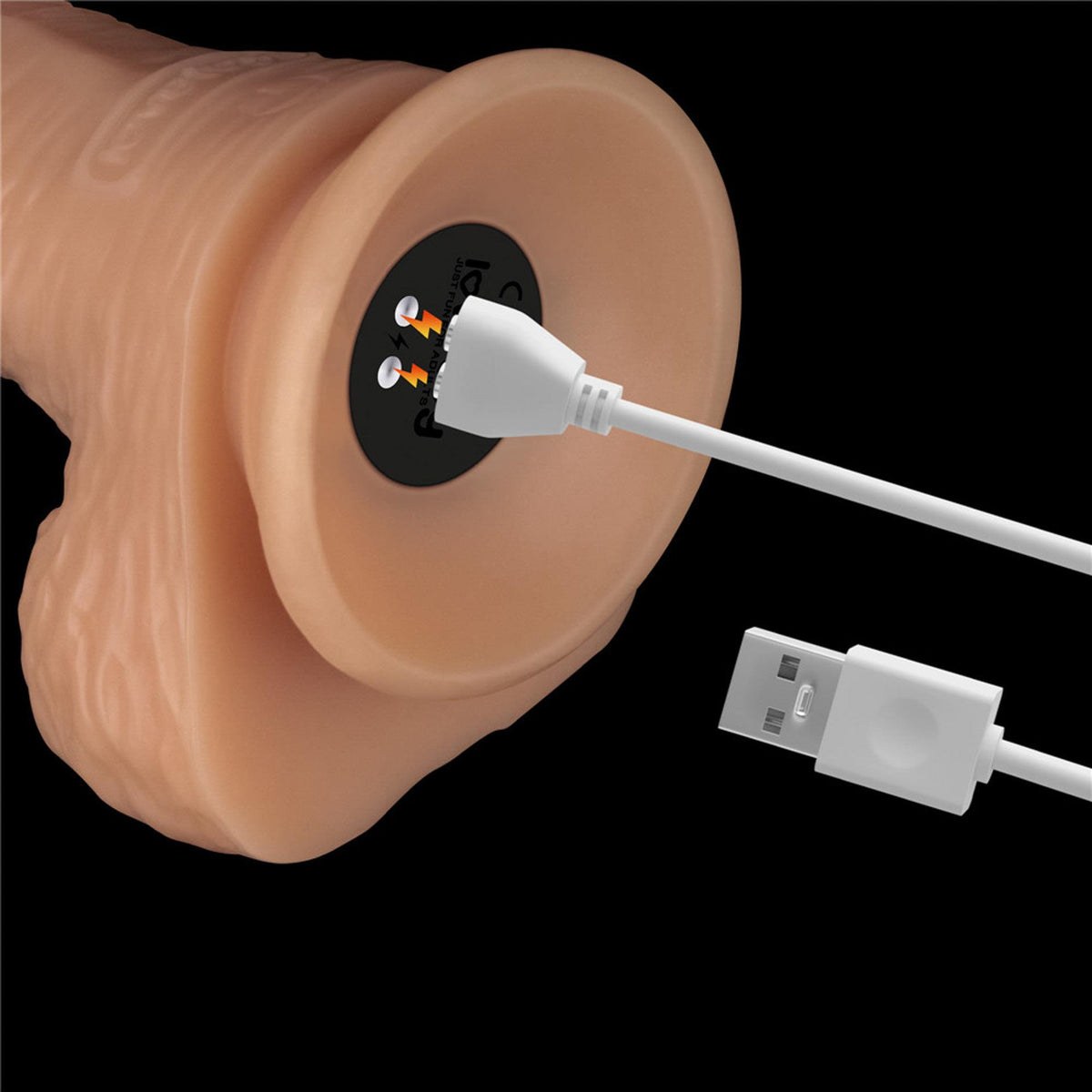 18-Vibrating Enhanced Strap on Set 8.5'' L/XL/2XL-18