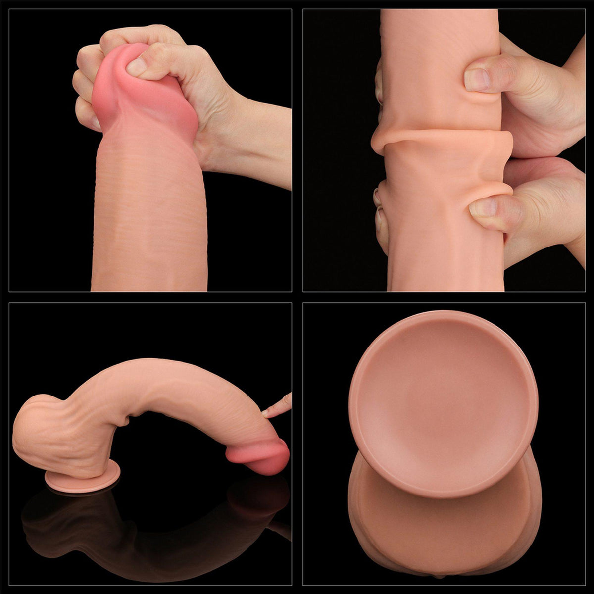 20-14'' King Sized Sliding Skin Dual Layer Dong-20