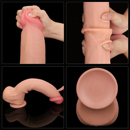 20-14'' King Sized Sliding Skin Dual Layer Dong-20